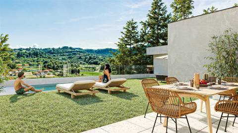 Moradia Geminada T3 Venda em Tagilde e Vizela (São Paio),Vizela