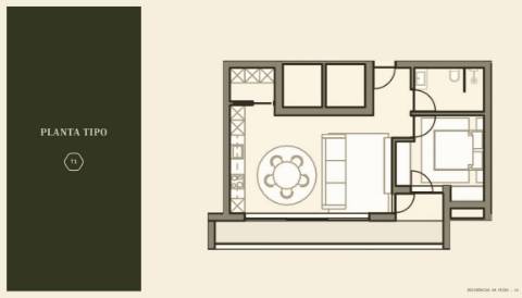 Apartamento T1 Venda em Penamaior,Paços de Ferreira