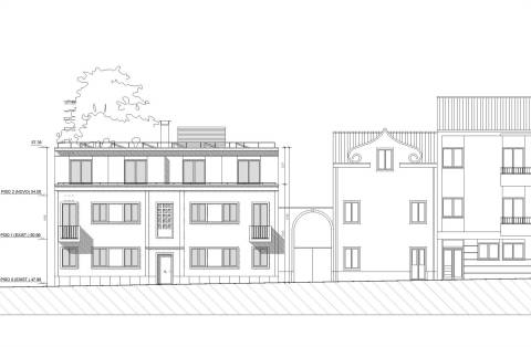 Edifício Habitacional – Projeto Aprovado para 4 Fogos