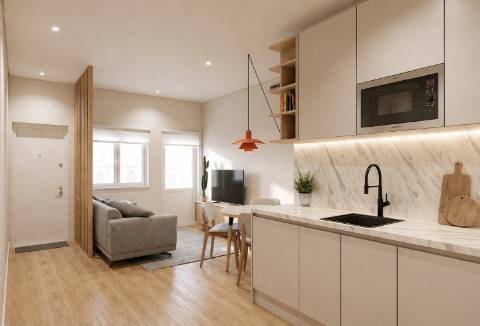 Apartamento T1 em Caldas da Rainha – Centro Histórico