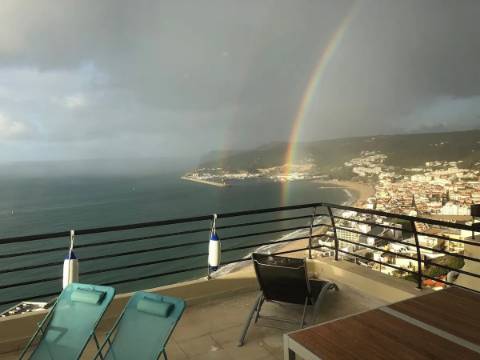 Apartamento T2 VENDA com vista para o mar Sky & Sea - Jacuzzi Terraço – Setúbal - Portugal, equipado