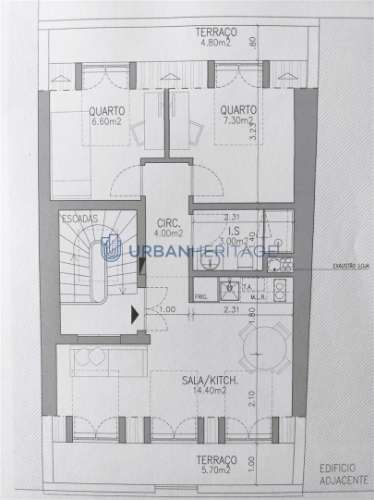 Apartamento T2 Venda em São Vicente,Lisboa