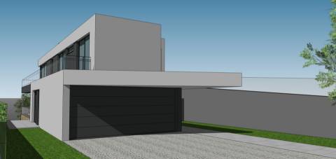 Terreno para Construção com Projeto Aprovado, localizado a beira da N222 em Lever!