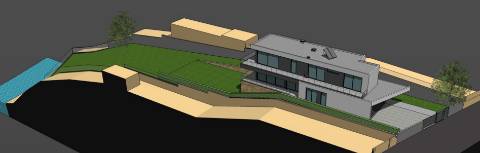 Terreno para Construção com Projeto Aprovado, localizado a beira da N222 em Lever!