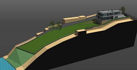 Terreno para Construção com Projeto Aprovado, localizado a beira da N222 em Lever!