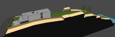 Terreno para Construção com Projeto Aprovado, localizado a beira da N222 em Lever!