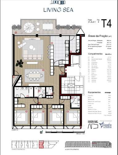 T4 NUM FANTÁSTICO EMPREENDIMENTO SOBRE O MAR e o RIO DOURO EM CANIDELO!