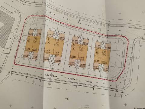 Terreno com PIP APROVADO para 16 Moradias!