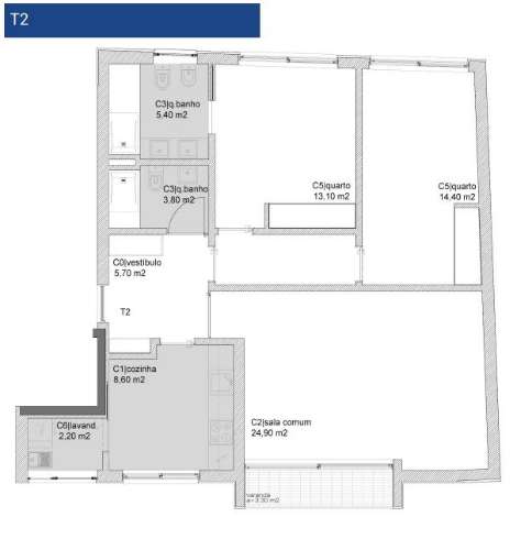 Apartamento T2 Venda em Rio Tinto,Gondomar