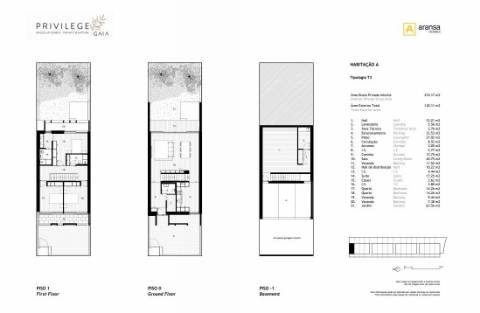 Moradia T3 no Privilege Gaia com Privacidade e Natureza em Arcozelo!