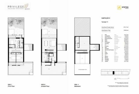 Moradia T3 no Privilege Gaia com Privacidade e Natureza em Arcozelo!