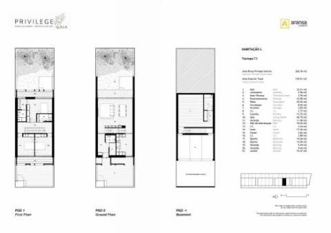 Moradia T3 no Privilege Gaia com Privacidade e Natureza em Arcozelo!