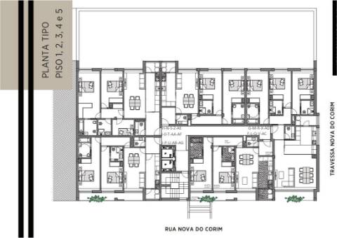 T1+1 novo no Empreendimento PRIME LIVING, Águas Santas, Maia, com Garagem e Varanda!