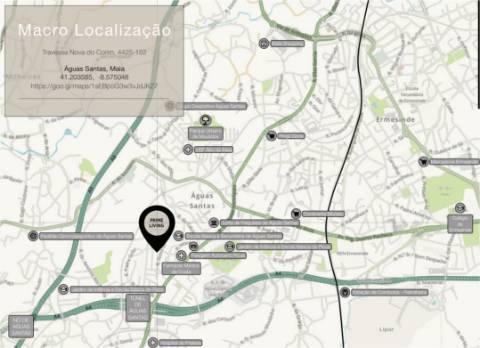 T2 novo no Empreendimento PRIME LIVING, Águas Santas, Maia, com Garagem e Terraço!