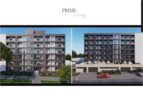 T3 novo no Empreendimento PRIME LIVING, Águas Santas, Maia, com Garagem, Varanda e Terraço!