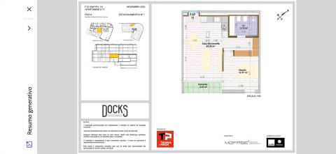 T1 Novo no Empreendimento Docks, em Matosinhos Sul!