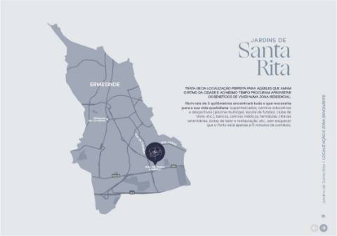 T2 Novo nos Jardins de Santa Rita em Ermesinde!