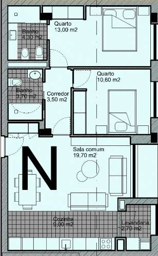 T2 Novo nos Jardins de Santa Rita em Ermesinde!