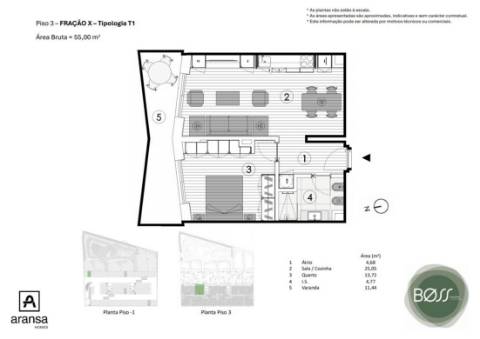 T1 Novo no Empreendimento Boss Gardens em Paranhos, Porto, com Varanda!