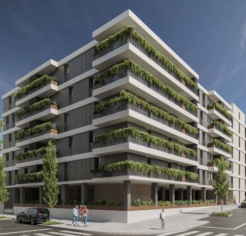 T2 SMART Novo no empreendimento OPORTO PLAZA na zona do Jardim da Arca D´Água no Porto!