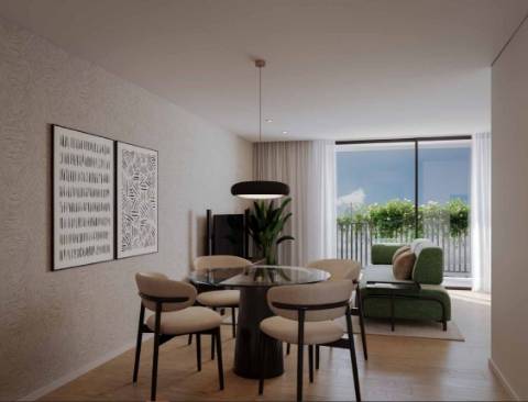 T2 SMART Novo no empreendimento OPORTO PLAZA na zona do Jardim da Arca D´Água no Porto!