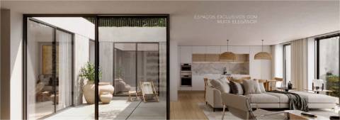 T3 Novo no Empreendimento Boss Gardens em Paranhos, Porto, com Pátio Interior, Jardim e Terraço!