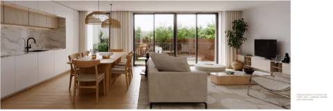 T3 Novo no Empreendimento Boss Gardens em Paranhos, Porto, com Pátio Interior, Jardim e Terraço!