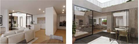 T3 Novo no Empreendimento Boss Gardens em Paranhos, Porto, com Pátio Interior, Jardim e Terraço!