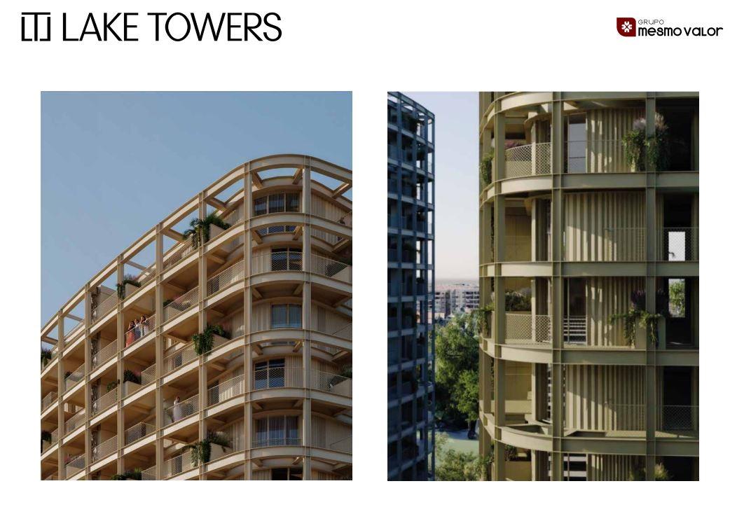 T2+1 Novo, com Terraço, no Empreendimento Lake Towers, na Arca D´Água, no Porto!