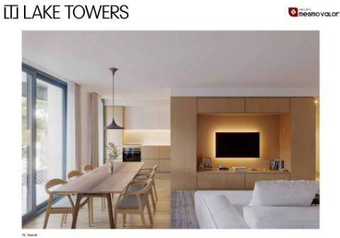 T2+1 Novo, com Terraço, no Empreendimento Lake Towers, na Arca D´Água, no Porto!