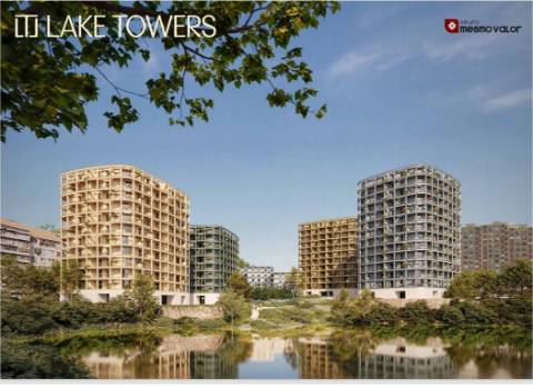 T3 SMART Novo, com Terraço, no Empreendimento Lake Towers, na Arca D´Água, no Porto!