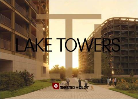 T3 Novo, com Terraço, no Empreendimento Lake Towers, na Arca D´Água, no Porto!