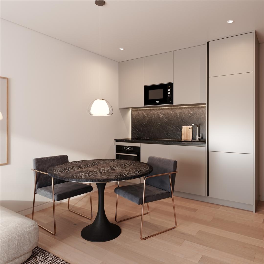 ARRENDAMENTO - Apartamento T1 Novo no Coração da Póvoa de Varzim