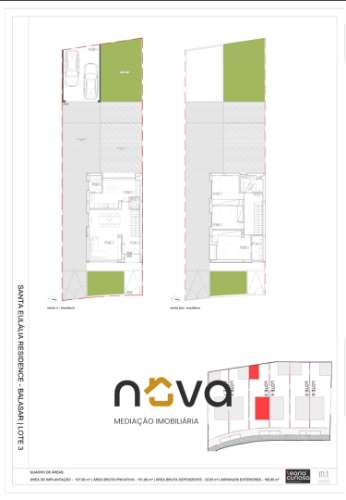 Moradias T3 NOVAS em Balazar (Fontaínhas) NOVA Imobiliária