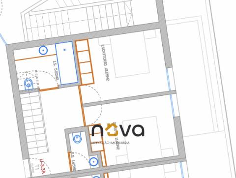 Apartamento T2 Duplex Novo  inserido em Condomínio Fechado, Esposende  NOVA Imobiliária