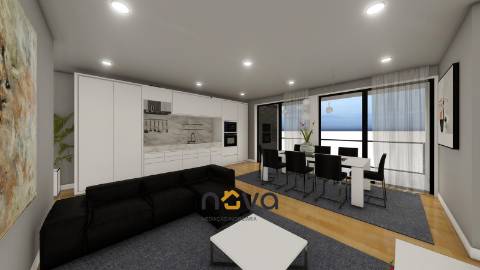 Apartamento T1 NOVO em Valença  NOVA Imobiliária