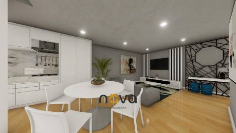 Apartamento T1+1 NOVO em Valença  NOVA Imobiliária