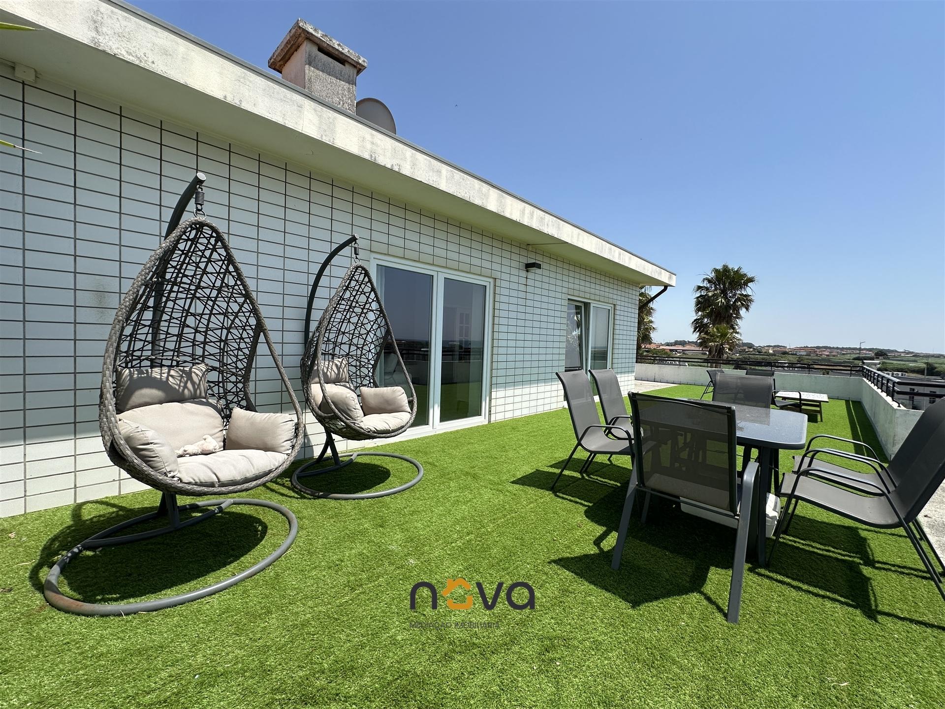 Apartamento T3 no último andar com Terraço e Vista Mar - Vila Chã, Vila do Conde