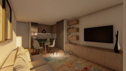 Apartamento T1 novo em Ponte da Barca