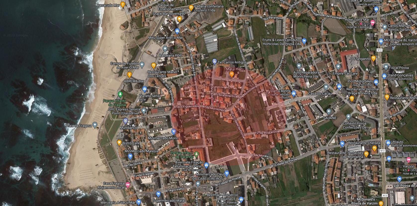 Terreno urbano com 1476m2 localizado em Aver o Mar, Póvoa de Varzim  NOVA Imobiliária