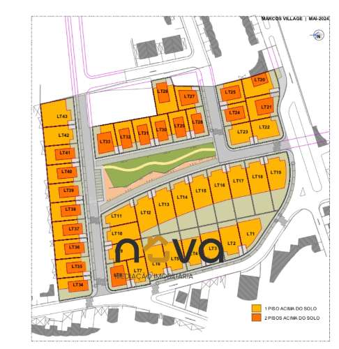 Lote de terreno para construção de moradias na Póvoa de Varzim.