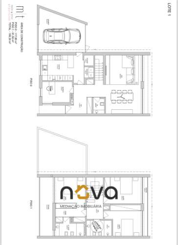 Moradia em Banda T3+1 em Fajozes, Vila do Conde