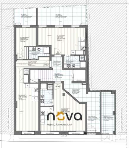 APARTAMENTO T0 NO CENTRO DA POVOA DE VARZIM