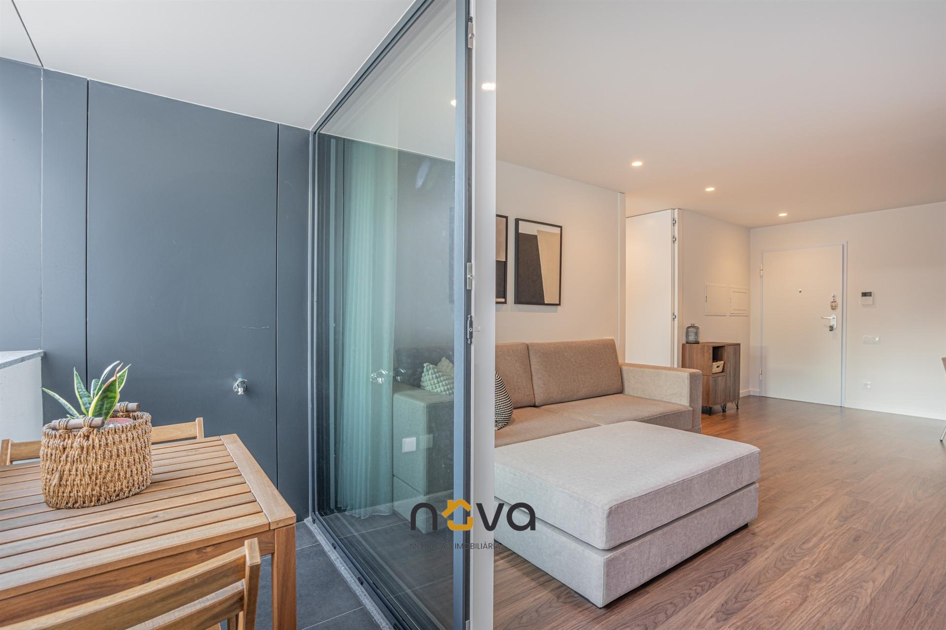 Apartamento T1+1 com lugar de garagem na Maia |  NOVA Imobiliária