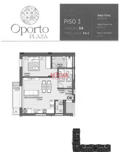Apartamento T1+1 Venda em Paranhos,Porto