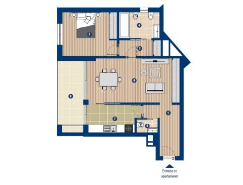 Apartamento T1, Praia da Rocha, Algarve