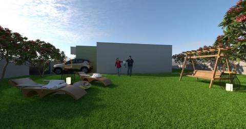 Terreno p/ Construção 8 Moradias Térreas T1 em Perosinho