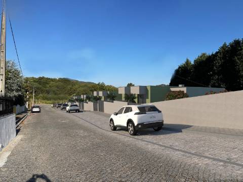 Terreno p/ Construção 8 Moradias Térreas T1 em Perosinho