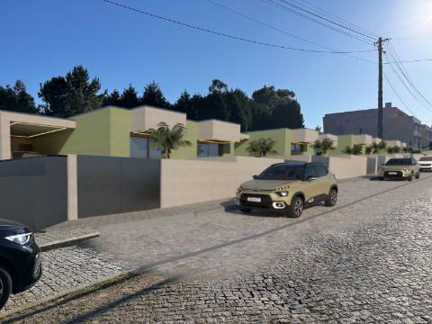 Terreno p/ Construção 8 Moradias Térreas T1 em Perosinho