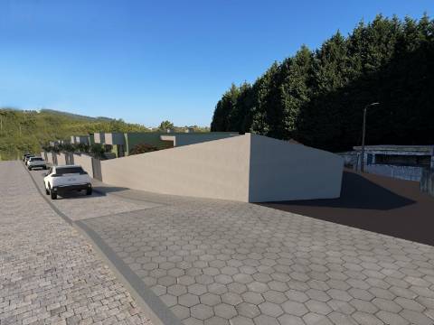 Terreno p/ Construção 8 Moradias Térreas T1 em Perosinho